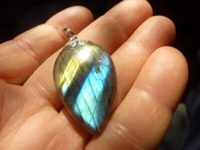 Collier pendentif Labradorite ref 2406