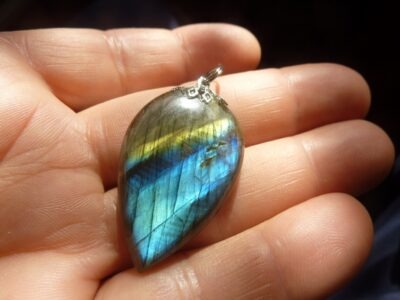 Collier pendentif Labradorite ref 2406