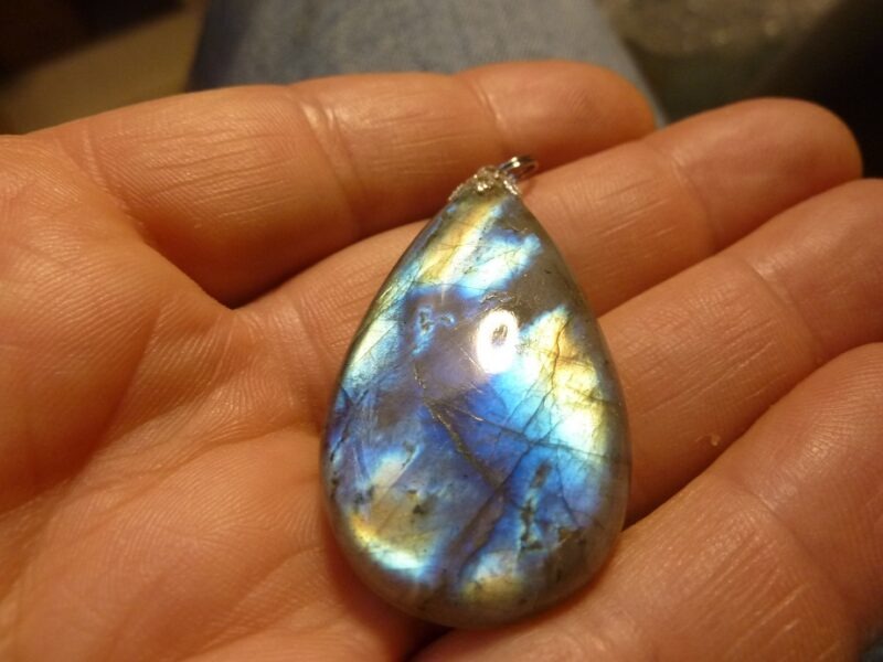 Collier pendentif Labradorite ref 2906