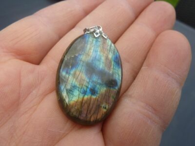 Collier pendentif Labradorite ref 140