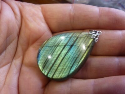 Collier pendentif Labradorite ref 2699