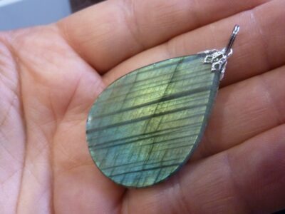 Collier pendentif Labradorite ref 2699