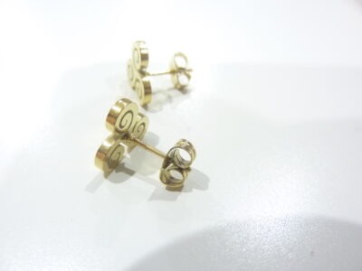 Boucles d'oreilles "clous" Triskel ref Or