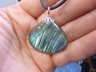 Collier pendentif Labradorite ref 2223