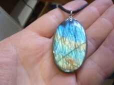 Collier pendentif Labradorite ref 1128