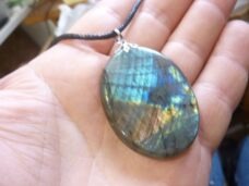 Collier pendentif Labradorite ref 0611