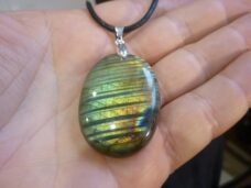 Collier pendentif Labradorite ref 2899