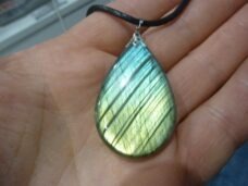 Collier pendentif Labradorite ref 071