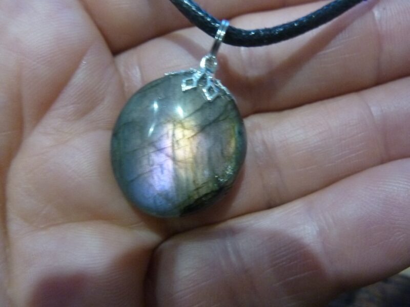 Collier pendentif Labradorite ref 1111