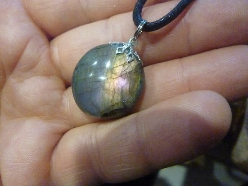 Collier pendentif Labradorite ref 1111