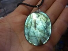 Collier pendentif Labradorite ref 321