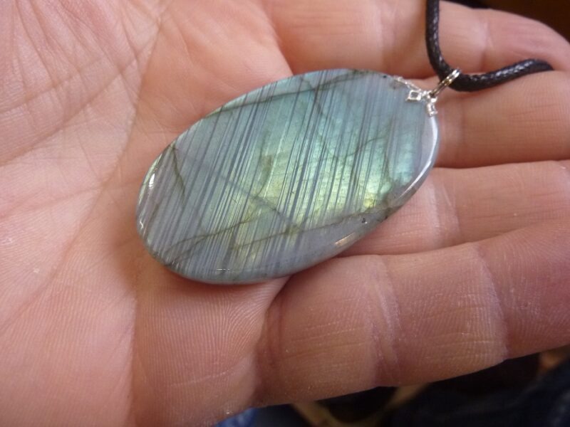 Collier pendentif Labradorite ref 277