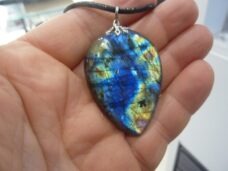 Collier pendentif Labradorite ref 159