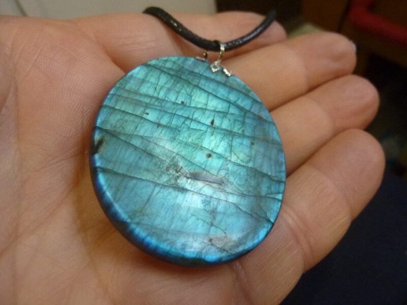 Collier pendentif Labradorite ref 2411