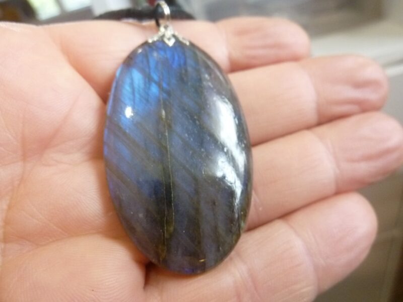 Collier pendentif Labradorite ref 2511