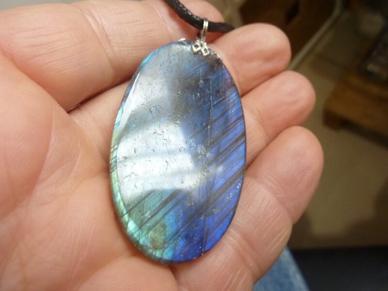 Collier pendentif Labradorite ref 2511