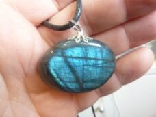 Collier pendentif Labradorite spécial thérapeute GG 852