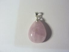 Pendentif Kunzite monture argent 925 ref 378