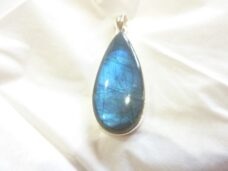 Collier pendentif Labradorite argent 925 GG 1412