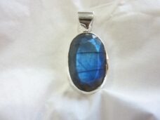 Collier pendentif Labradorite argent 925 GG 456