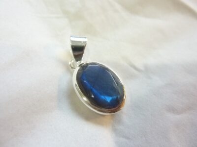 Collier pendentif Labradorite argent 925 GG 741