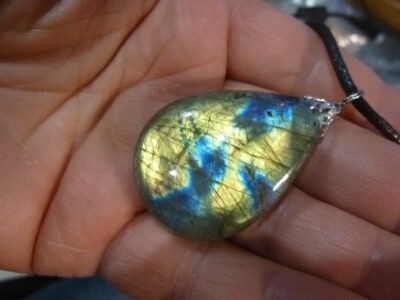 Collier pendentif Labradorite GG 426