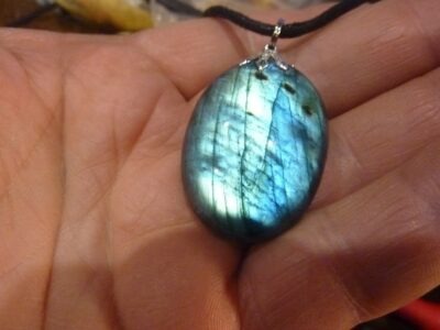 Collier pendentif Labradorite GG 1812