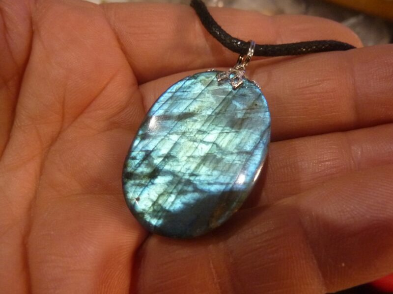 Collier pendentif Labradorite GG 1812