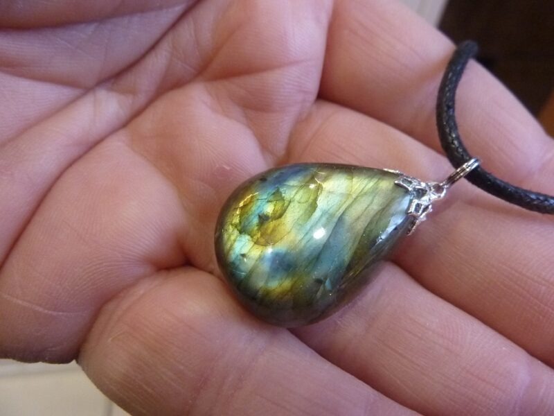 Collier pendentif Labradorite GG 1220