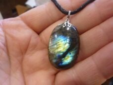 Collier pendentif Labradorite GG 497