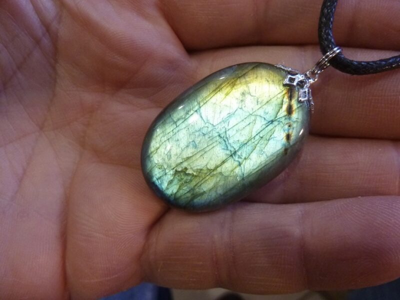 Collier pendentif Labradorite GG 2671