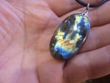 Collier pendentif Labradorite GG 953