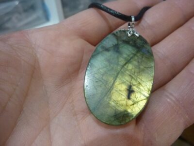 Collier pendentif Labradorite GG 823