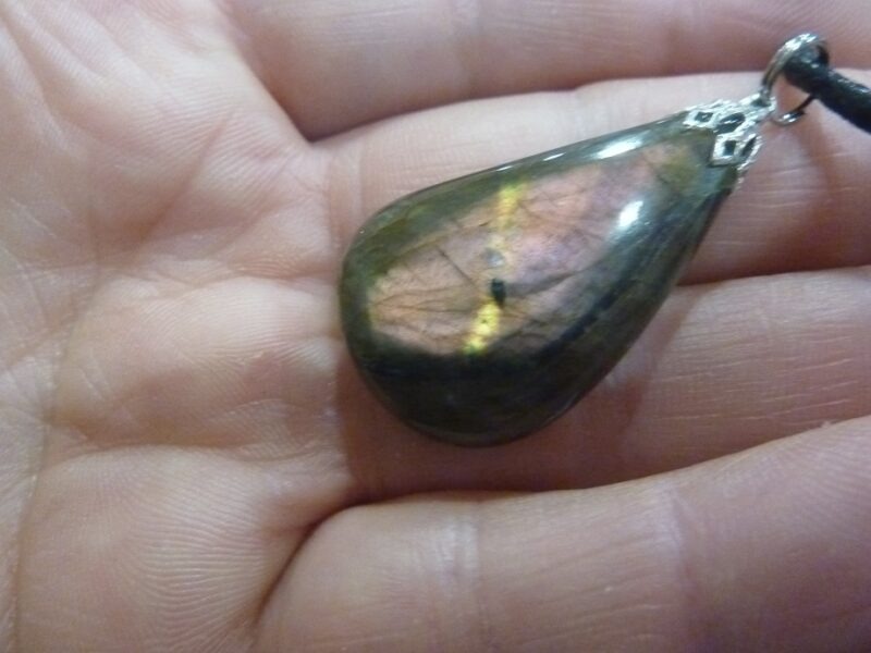 Collier pendentif Labradorite GG 419