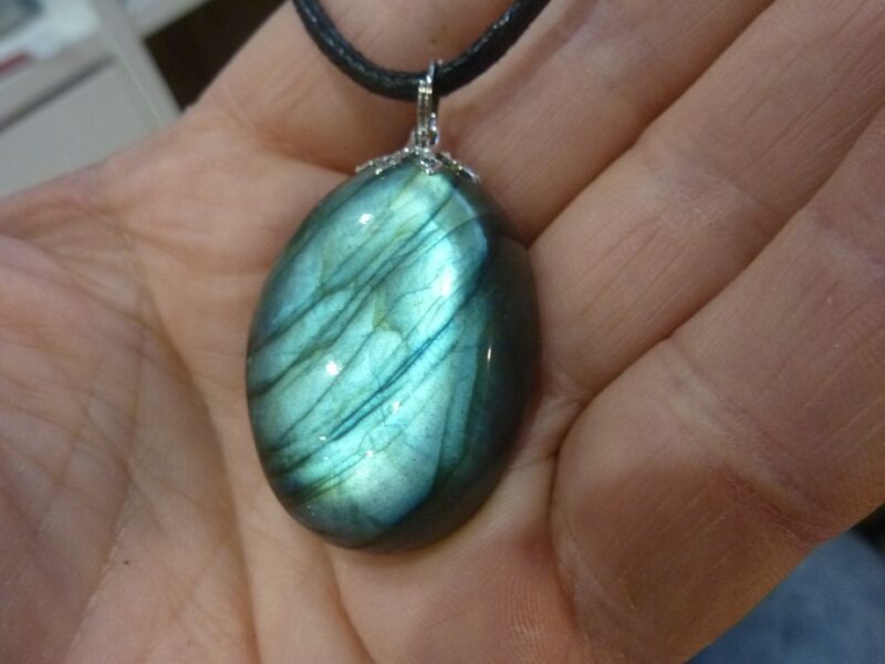 Collier pendentif Labradorite GG 012