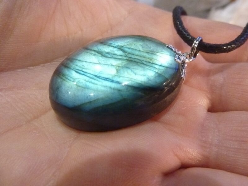 Collier pendentif Labradorite GG 012