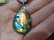 Collier pendentif Labradorite GG 013