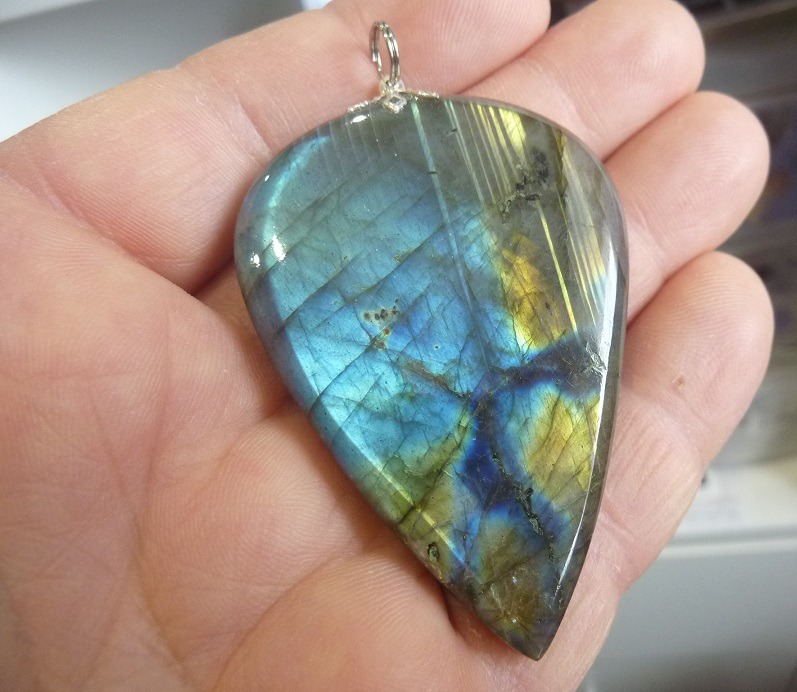 Pendentif Labradorite spécial thérapeute