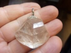 Pendentif quartz cristal de roche GG 2602