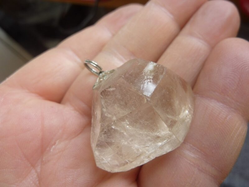 Pendentif quartz cristal de roche GG 2602 – Image 3