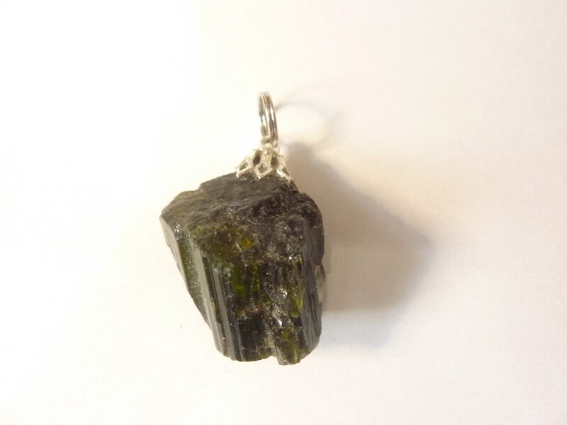 Pendentif tourmaline verte-noire Ultra Rare GG 0403