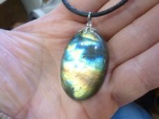 Pendentif Labradorite spécial pour thérapeute GG 0603