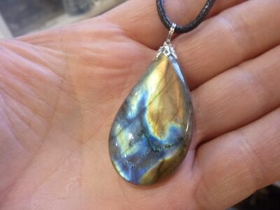 Pendentif Labradorite spécial pour thérapeute GG 033