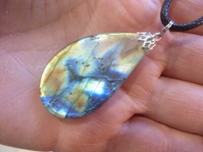 Pendentif Labradorite spécial pour thérapeute GG 033