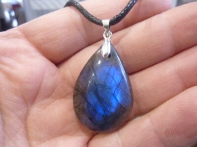 Collier pendentif Labradorite GG A02