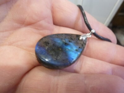 Collier pendentif Labradorite GG A02