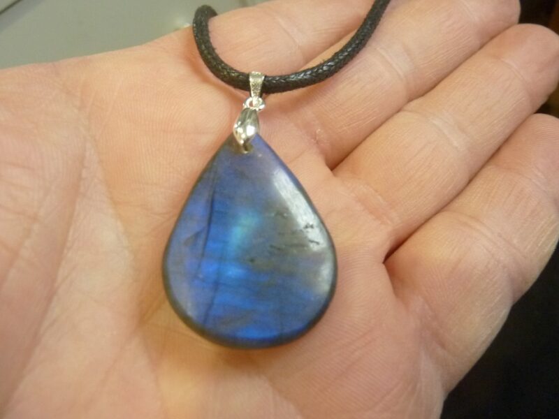 Collier pendentif Labradorite GG 1603