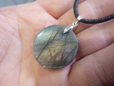 Collier pendentif Labradorite GG A01