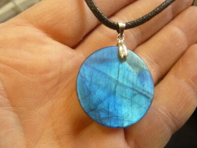 Collier pendentif Labradorite GG A02