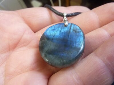 Collier pendentif Labradorite GG A05